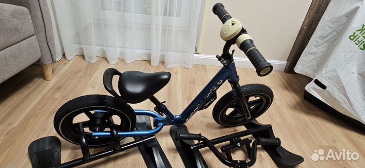 Беговел снегокат SmallRider Roadster X plus Combo