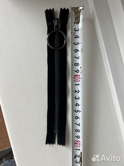 Молния бархатная никель Sergio Stafano