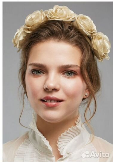 Новые ободок венок с розами