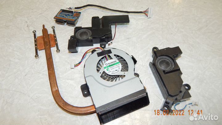 Система охлаждения (кулер вентилятор) для ноутбука
