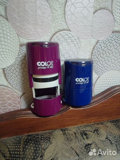 Оснастка для печати круглая R40