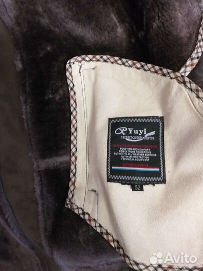 Дубленка женская 52