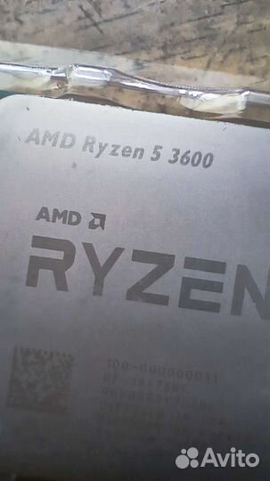 Процессор am4 ryzen 5 3600