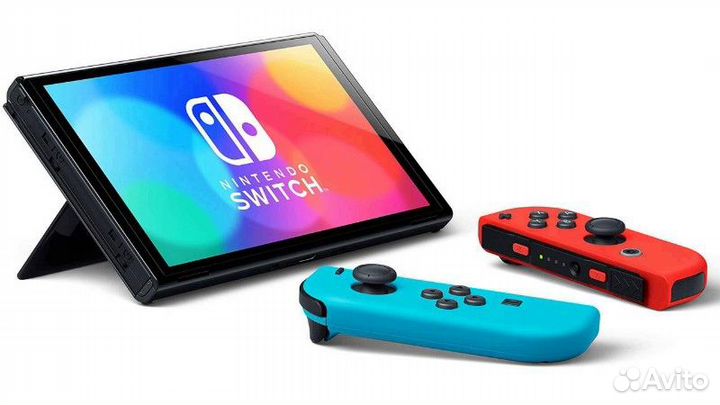 Nintendo Switch oled Neon Red-Blue