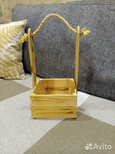 Ящик декоративный дерево