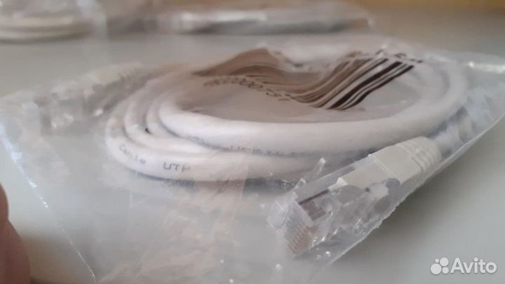 Патчкорд RJ-45, кат. 5е, 1,5 м, серый