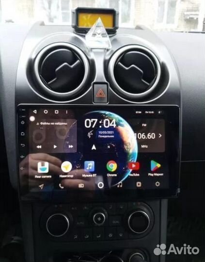 Магнитола Nissan Qashqai j10 Android IPS