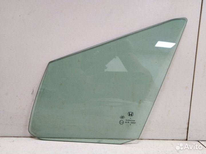 Стекло двери передней левой форточка Honda Civic 4