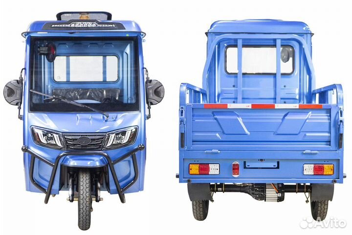 Грузовой электротрицикл Rutrike Карго Кабина 1500