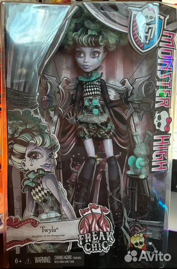 Кукла Monster High Твайла Freak Du Chik