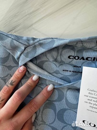 Футболка майка женская coach