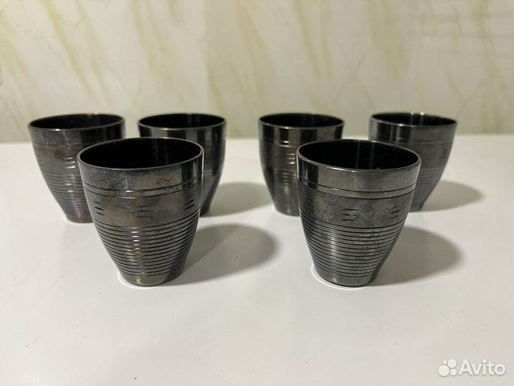 Стопки мельхиор