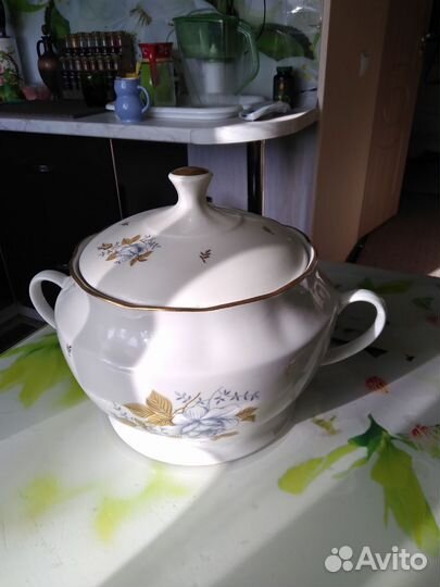 Супница фарфор СССР