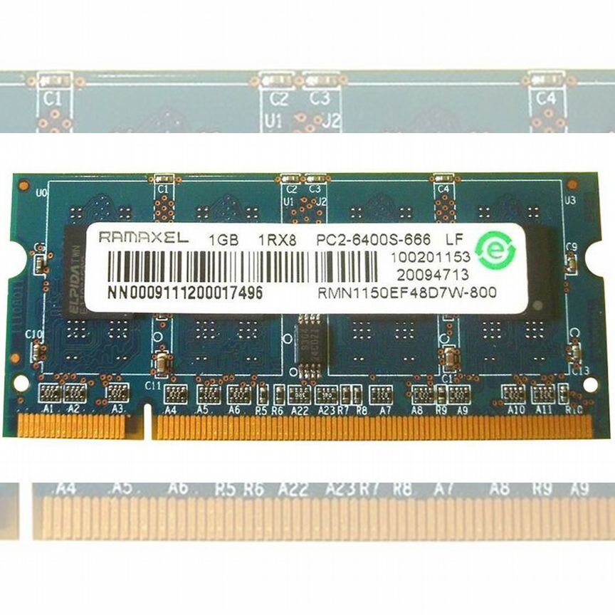 [RMN1150EF48D7W-800] Оперативная Память Ramaxel 1gb Rmn1150ef48d7w-800