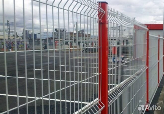 Забор металлический для дома быстро