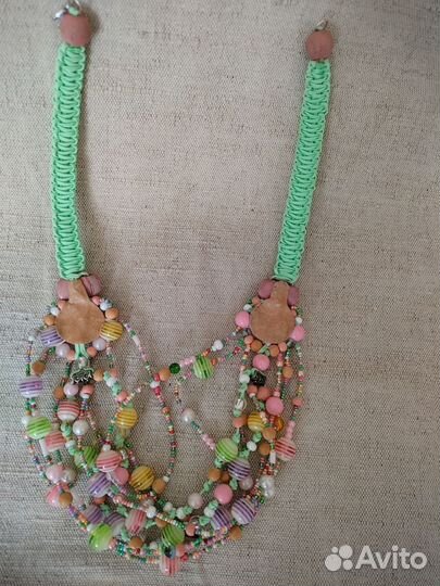 Бусы бохо стиль