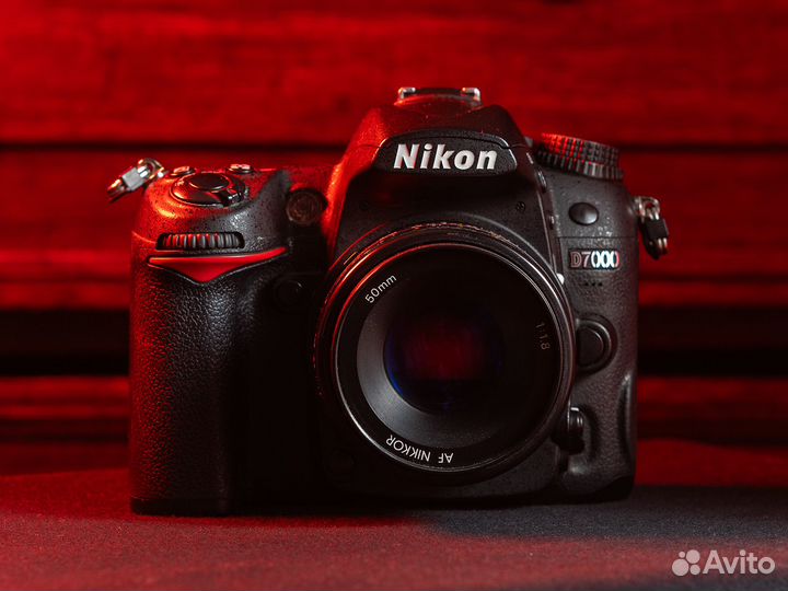 Фотоаппарат Nikon D7000 + Nikkor 50mm 1:1.8