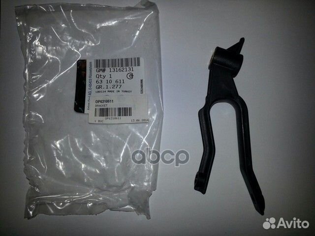 Кронштейн радиатора верхний Astra-H, Zafira-B 1