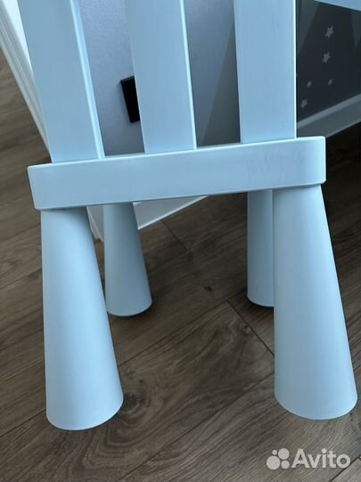 Детский стол и стул IKEA маммут