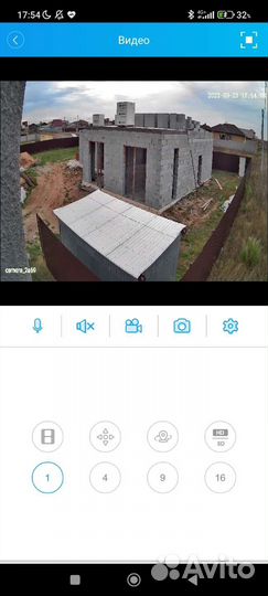 Видеонаблюдение на столб для стройки и не только