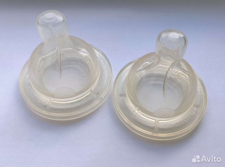 Соски для бутылок разные