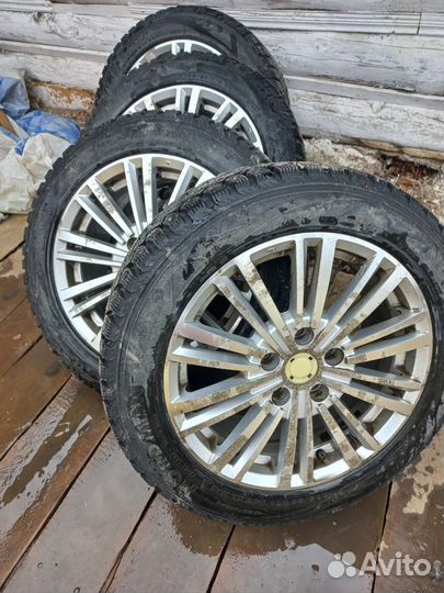 Зимние колеса в сборе r16 skoda