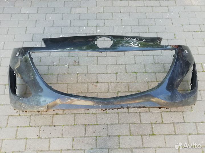 Mazda 2 бампер передний