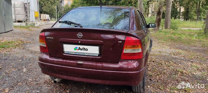 Opel Astra 1.6 МТ, 2004, 360 000 км