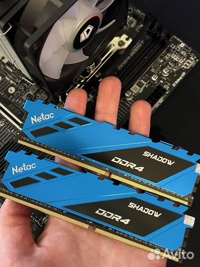 Комплект msi b560+10105f+16gb+cooler