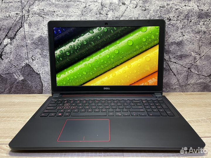 Игровой ноутбук dell RX560 4GB