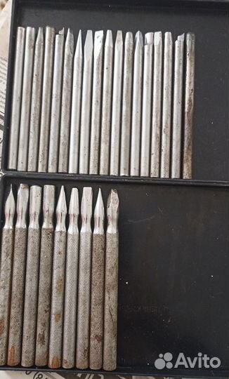 Набор для чеканки 27 штук. СССР