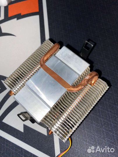 Кулер процеccорный с медной трубкой