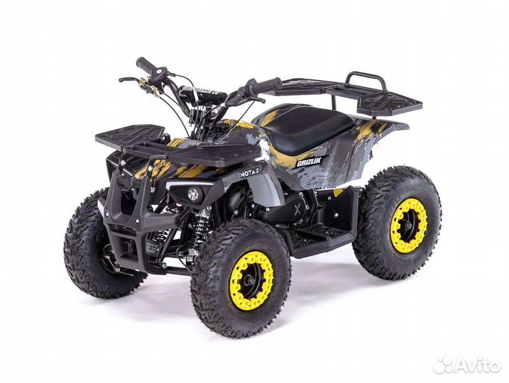 Детский квадроцикл Mini Grizlik X16 (PS, BW) motax