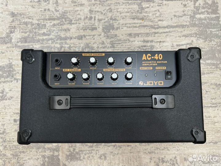 Joyo ac40 комбоусилитель для акустической гитары