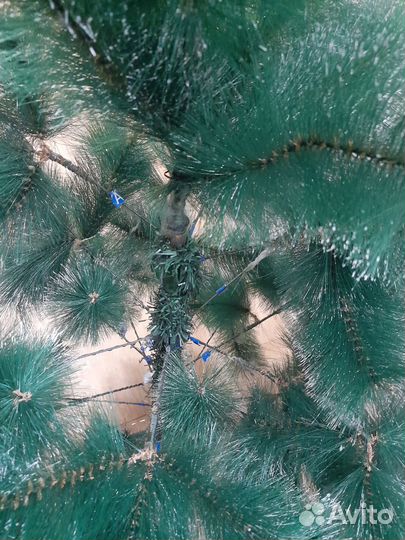 Ель искуственная бу 1.5 м леска