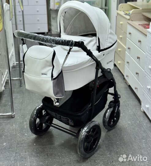 Коляска Verdi Sonic Plus Pro 3в1 кожа