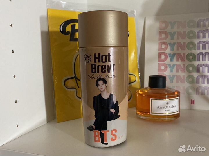 Банка кофе BTS Hot Brew Jimin & V