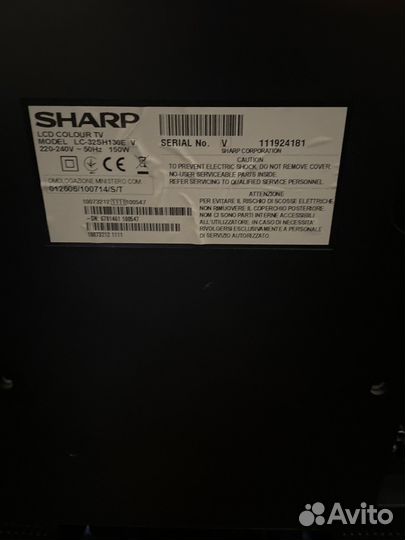 Телевизор sharp LC32SH130E