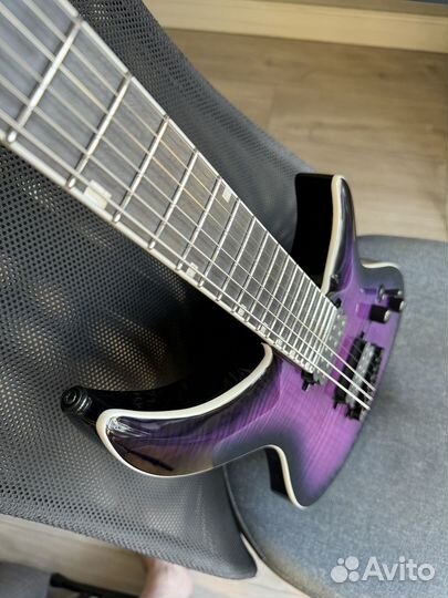 2023 ESP LTD H3-1000 See Thru Purple Sunburst