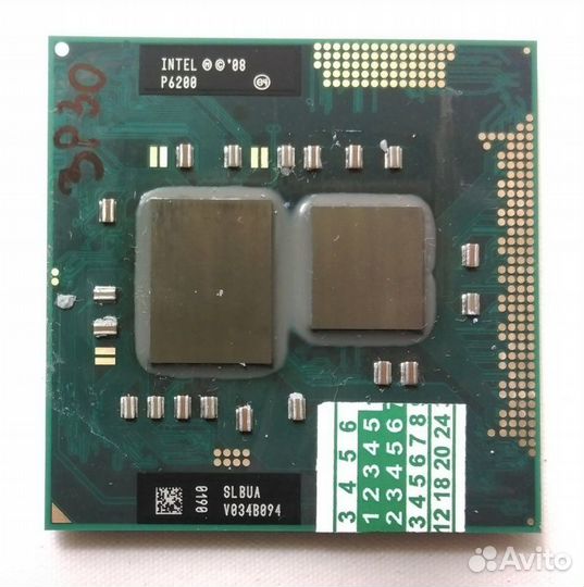 Процессор для ноутбука Intel Pentium P6200 (slbua)
