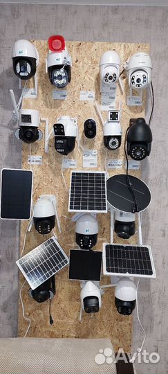 Уличная видеокамера поворотная 4G с сим картой