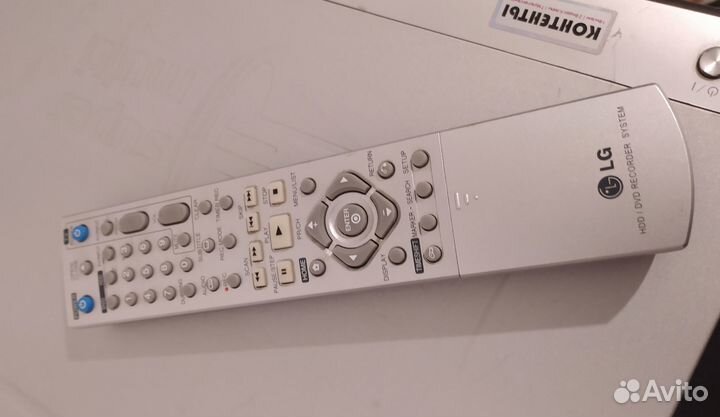 DVD HDD Рекордер LG HDR-687X с оцифровкой