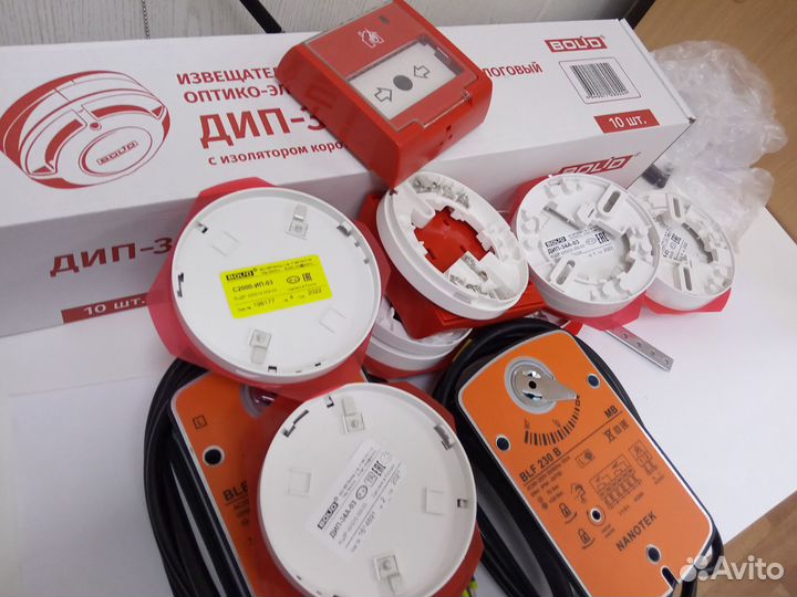 Пожарный извещатель маяк-12-С красный