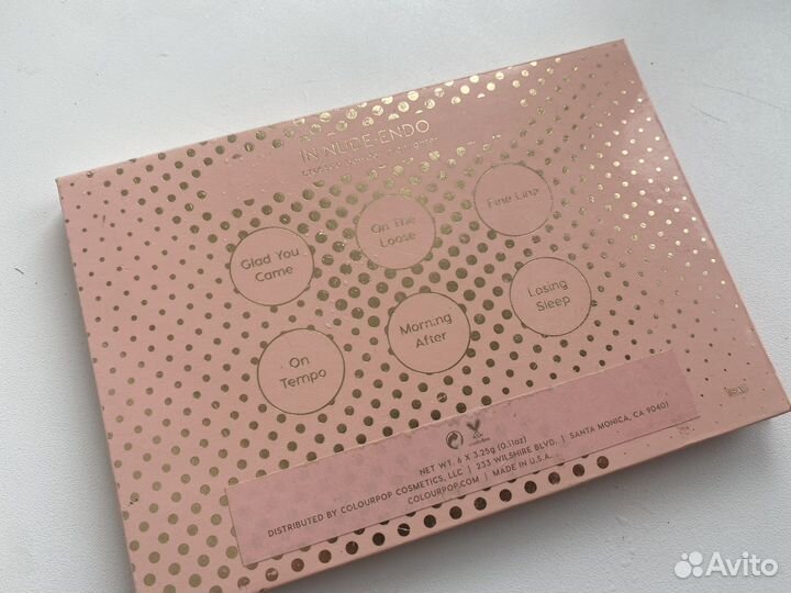 Палетка Color pop тени США хайлайтер оригинал