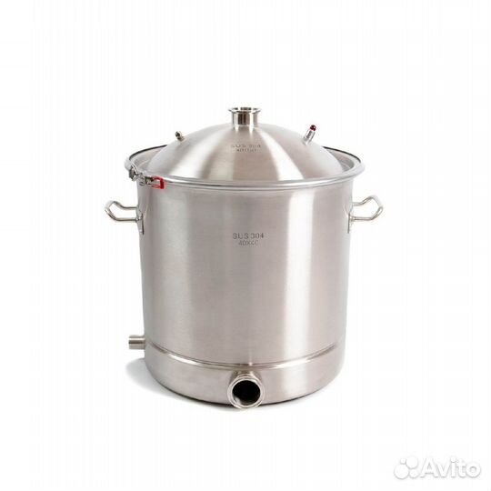 Куб нержавеющий с купольной крышкой SUS304