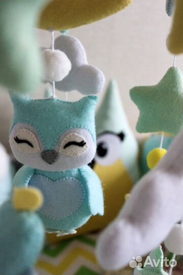 Мобиль для детской кроватки