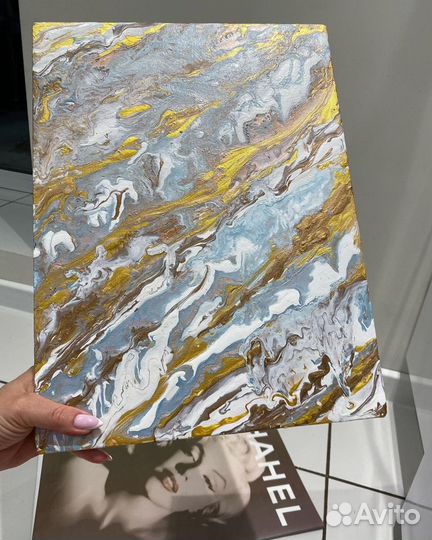 Картина интерьерная жидкий акрил