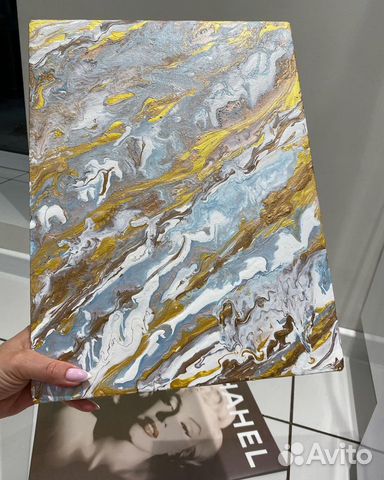 Картина интерьерная жидкий акрил