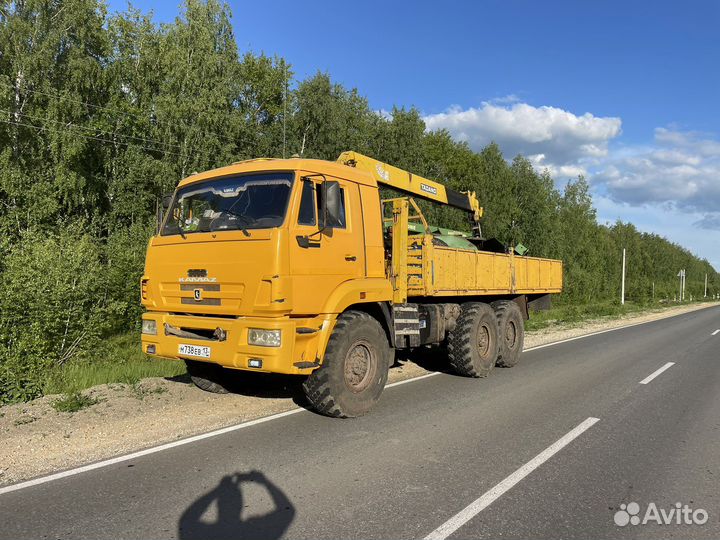 КамАЗ 43101 с КМУ, 1992