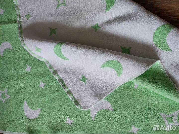 Простынь на резинке 60*120 Одеяло байковое 100*100